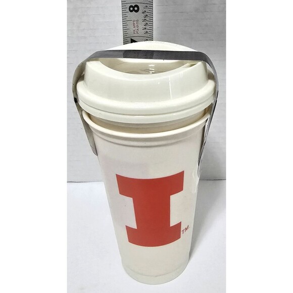 University of Illinois Fighting Illini Bundle Plate Frame Nightlight Koozie Cups - Picture 2 of 7